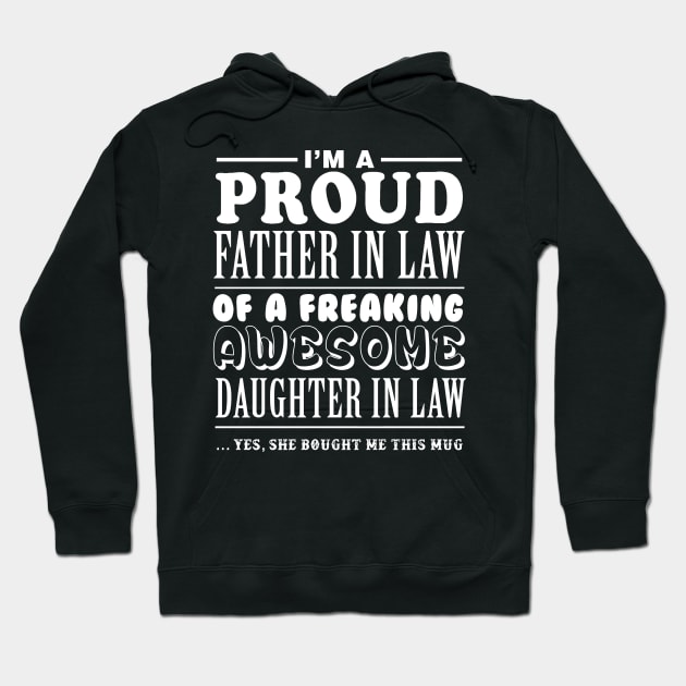 Father in law, daughter in law Hoodie by LiFilimon